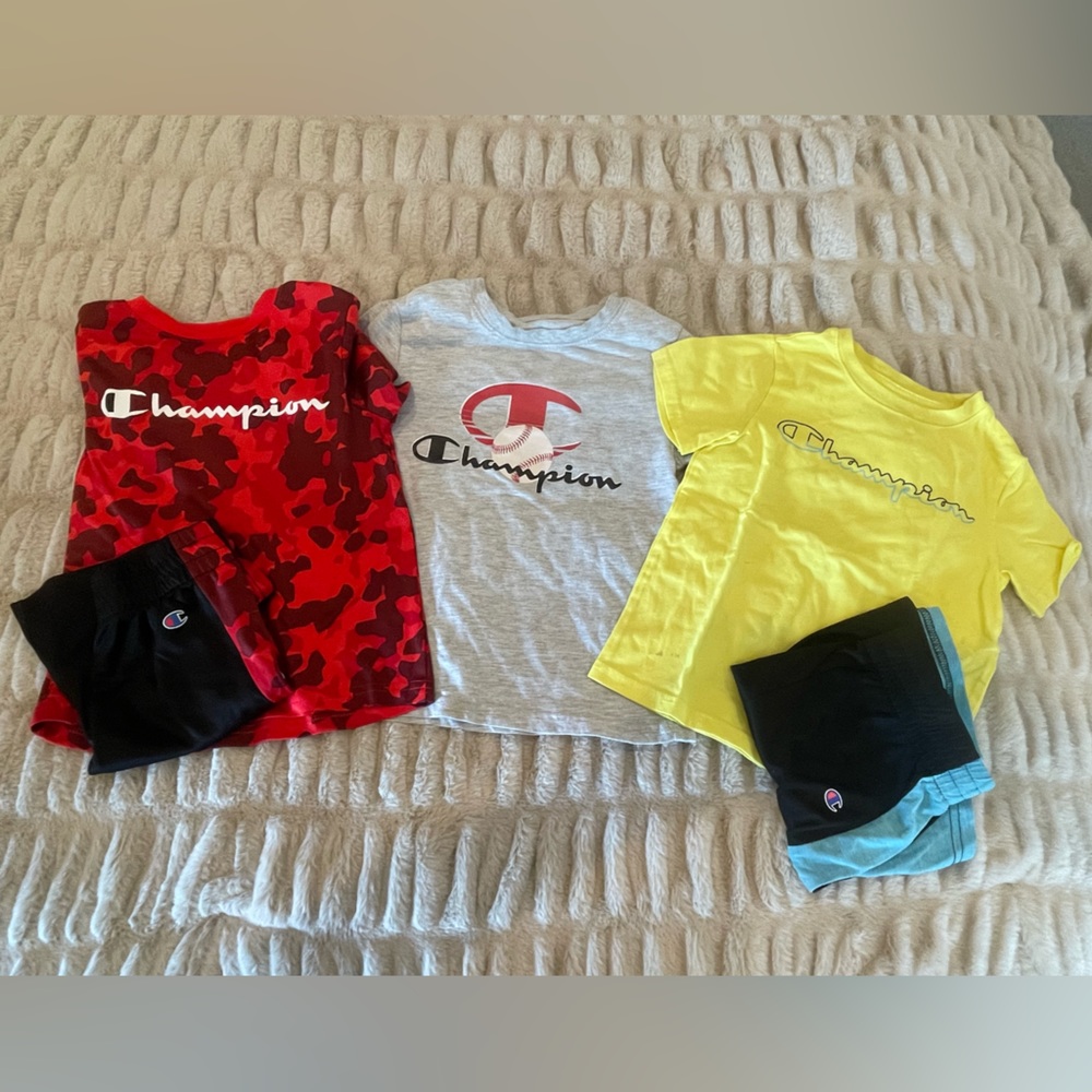 Bundle of boys size 5 Champion gear